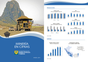 Minería en cifras - Producción y Empleo