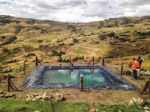 "Amplían frontera agrícola en Chuyugual" Minera Barrick Misquichilca